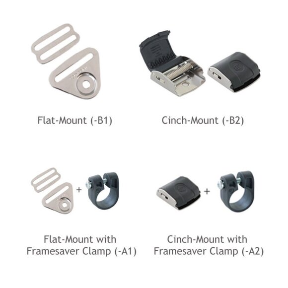 Bodypoint Hip Belt Center Flat Mount Large HB225-L62-B1 - Picture 3 of 4